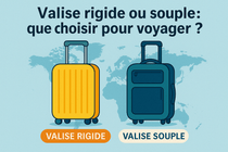 Valise rigide ou souple : que choisir pour voyager ?