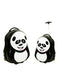 Valise Enfant Rigide 2 Roues – Panda-valise pour enfants avec 4 roues pivotantes-Mes-valises.com