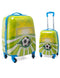 Valise Enfant Rigide 4 Roues – Motif foot-valise pour enfants avec 4 roues pivotantes-Mes-valises.com
