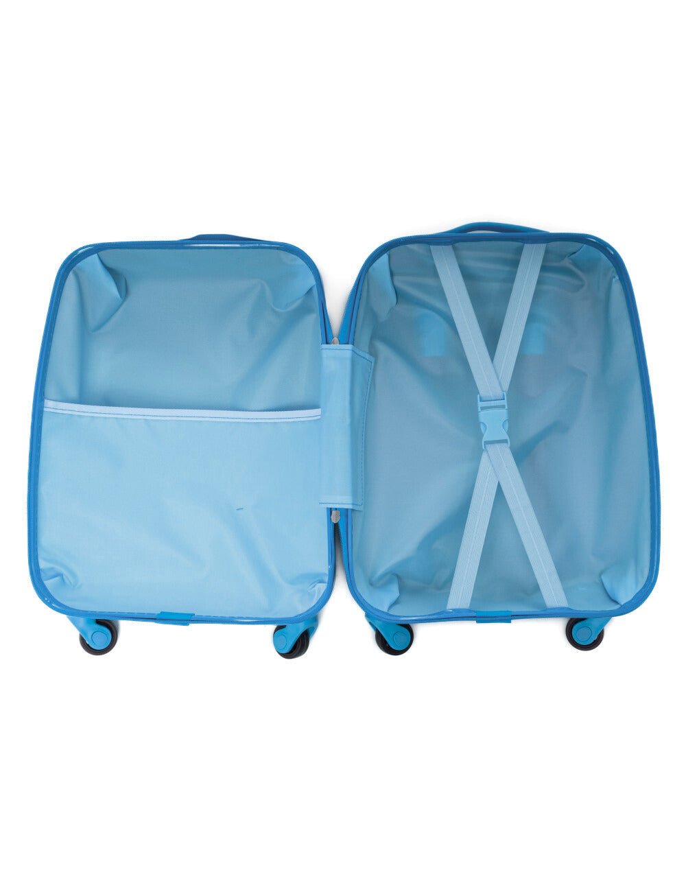 Valise Enfant Rigide 4 Roues – Motif voiture-valise pour enfants avec 4 roues pivotantes-Mes-valises.com