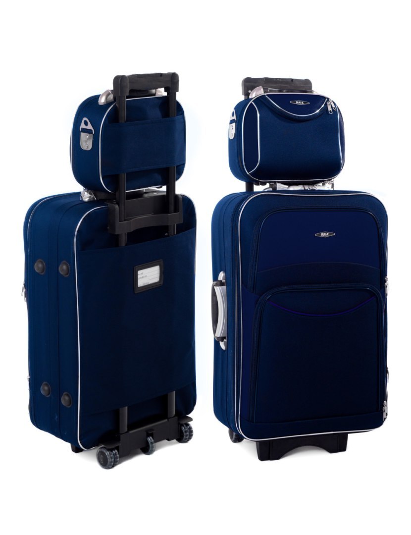 Grande valise souple 773 + Vanity case-set valises souples-Mes-valises.com