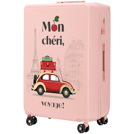 Grande valise rigide Mon Chéri – Bagage ABS+ 97L