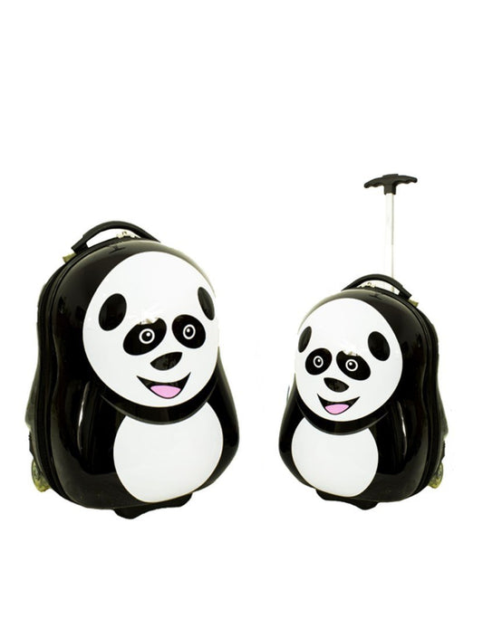 Valise Enfant Rigide 2 Roues – Panda-valise pour enfants avec 4 roues pivotantes-Mes-valises.com