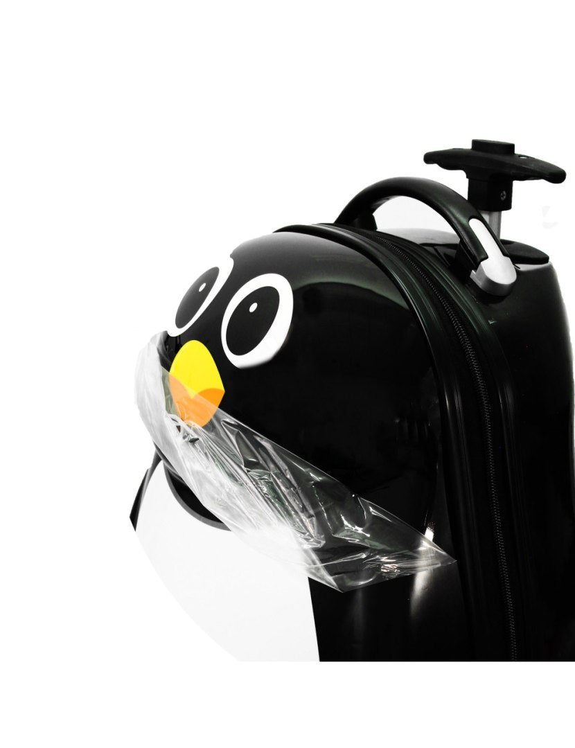 Valise Enfant Rigide 2 Roues – Pingouin-valise pour enfants avec 4 roues pivotantes-Mes-valises.com