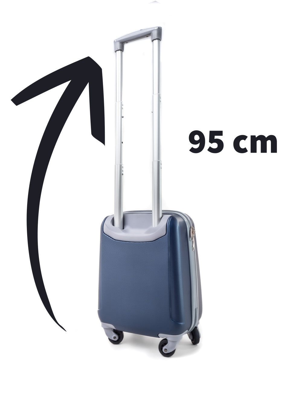 Petite Valise Cabine 40x30x20 883 S – Légère et Ultra-Résistante-valise cabine rigide-Mes-valises.com