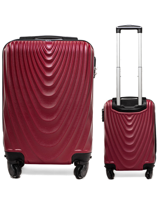 Petite valise cabine rigide 663 M - Compacte et ultra-résistante-valise cabine rigide-Mes-valises.com