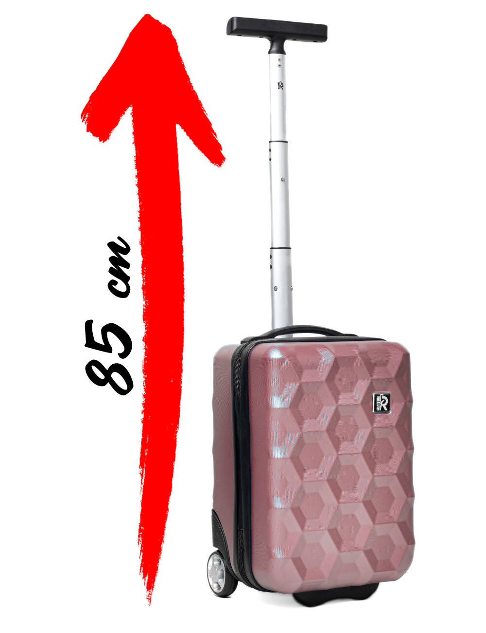 Petite Valise Cabine 40x25x20 884 XS – Pratique et Élégante-valise cabine rigide-Mes-valises.com
