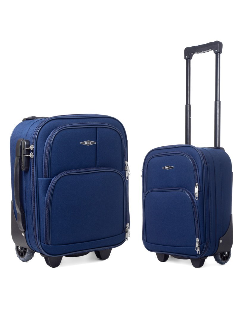 Petite valise cabine souple 652 M - Légère et résistante-Valise cabine souple-Mes-valises.com