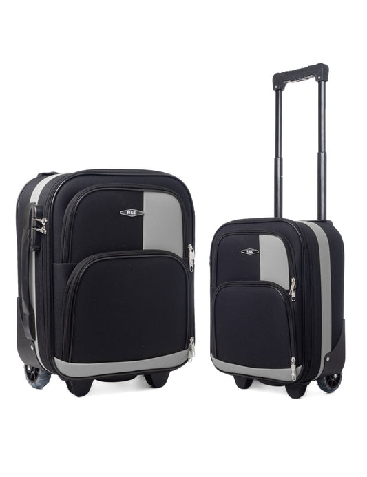 Petite valise cabine souple 652 M - Légère et résistante-Valise cabine souple-Mes-valises.com