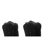 Set 3 valises souples S-020 | Tissu imperméable et extensible - Vignette | Mes-valises.com