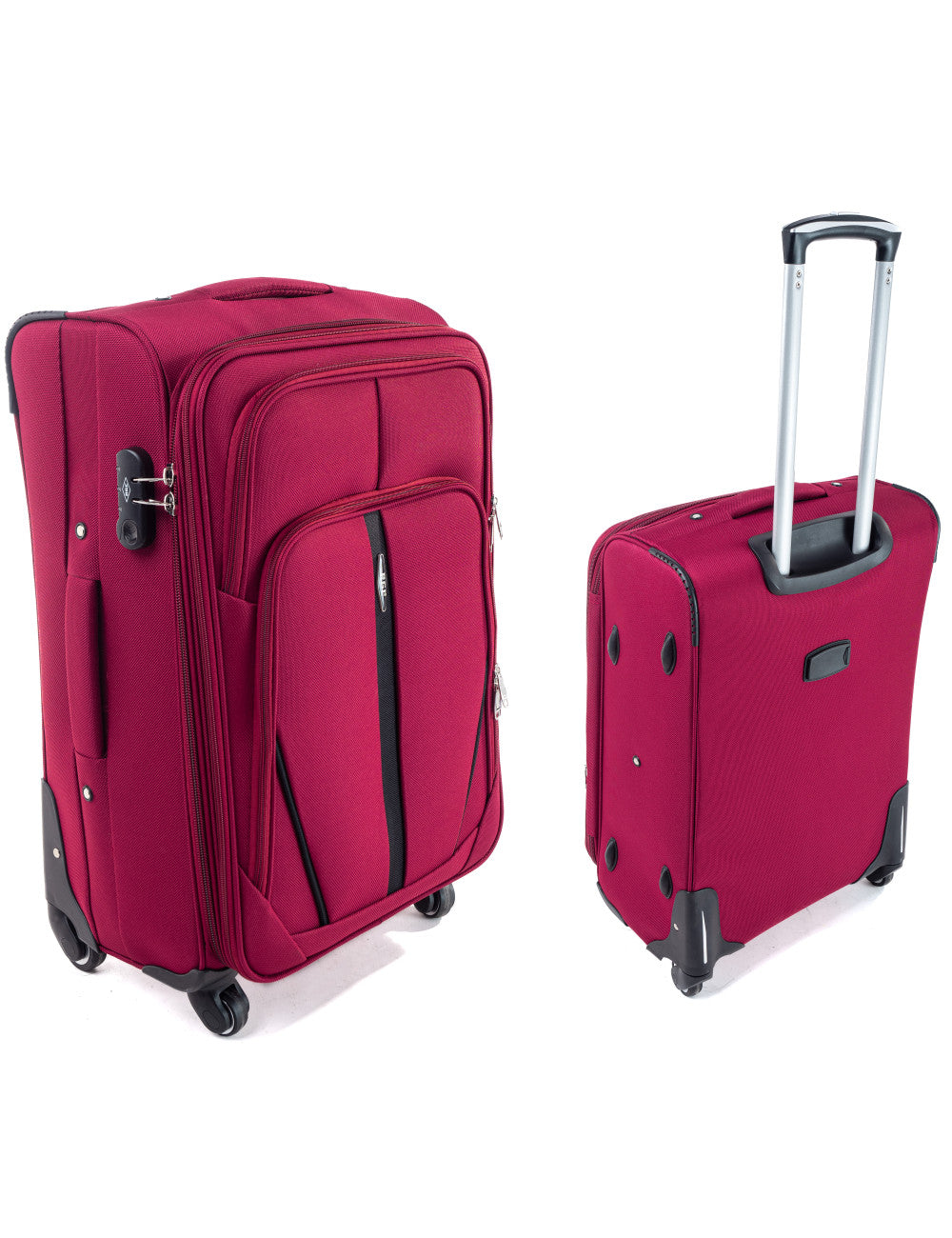 Valise Cabine Souple S-020 L - Légère, Spacieuse et Extensible-Valise cabine souple-Mes-valises.com