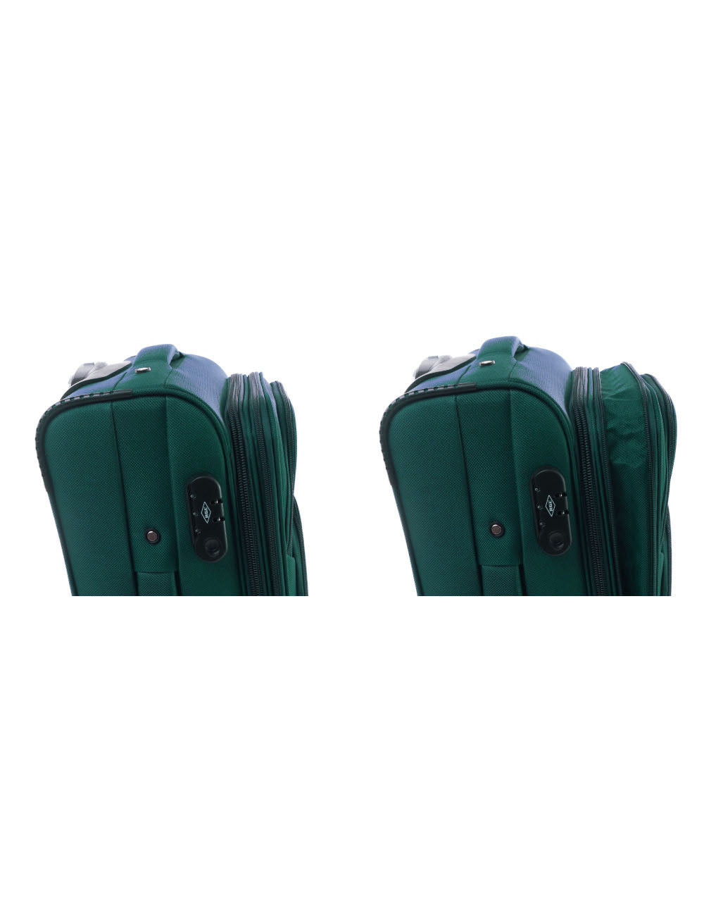 Set 3 valises souples S-020 | Tissu imperméable et extensible-set valises souples-Mes-valises.com