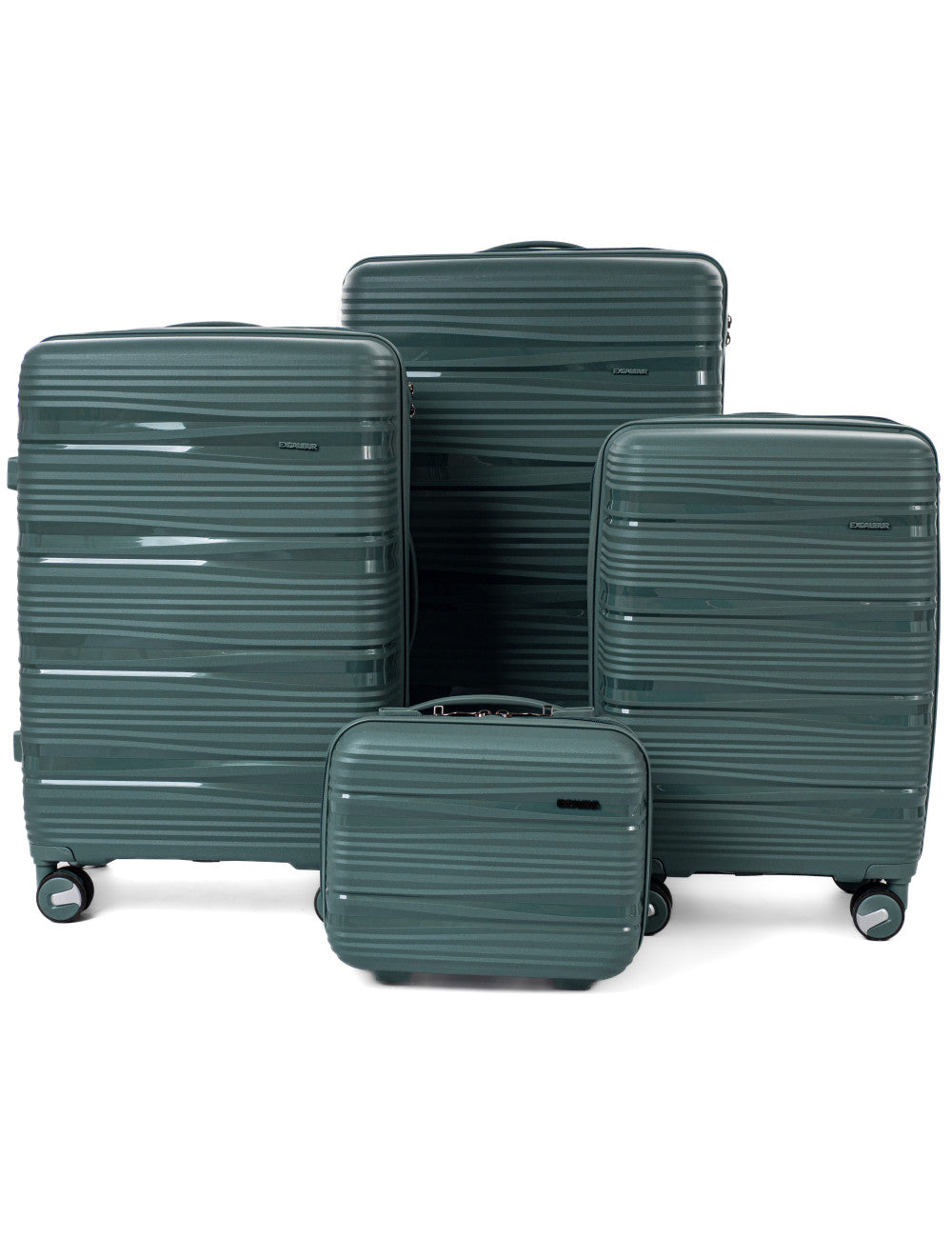 Lot valises 3en1 PP2090 + vanity case-set valises rigides-Mes-valises.com