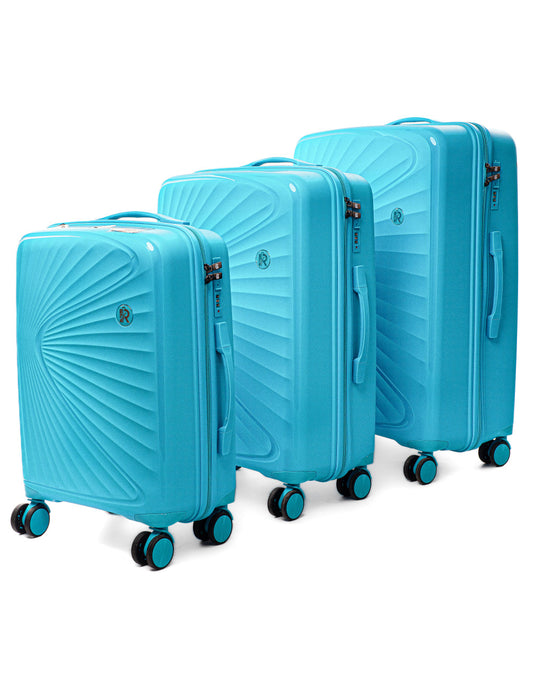Set valises rigides 3en1 PP6 | Polypropylène & serrure TSA-set valises rigides-Mes-valises.com