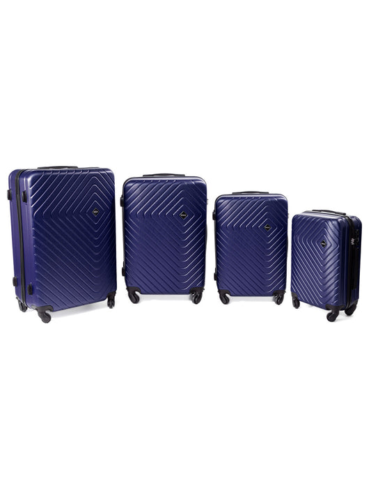 Set de valises rigides 4en1 741 | Ultra-résistantes-set valises rigides-Mes-valises.com