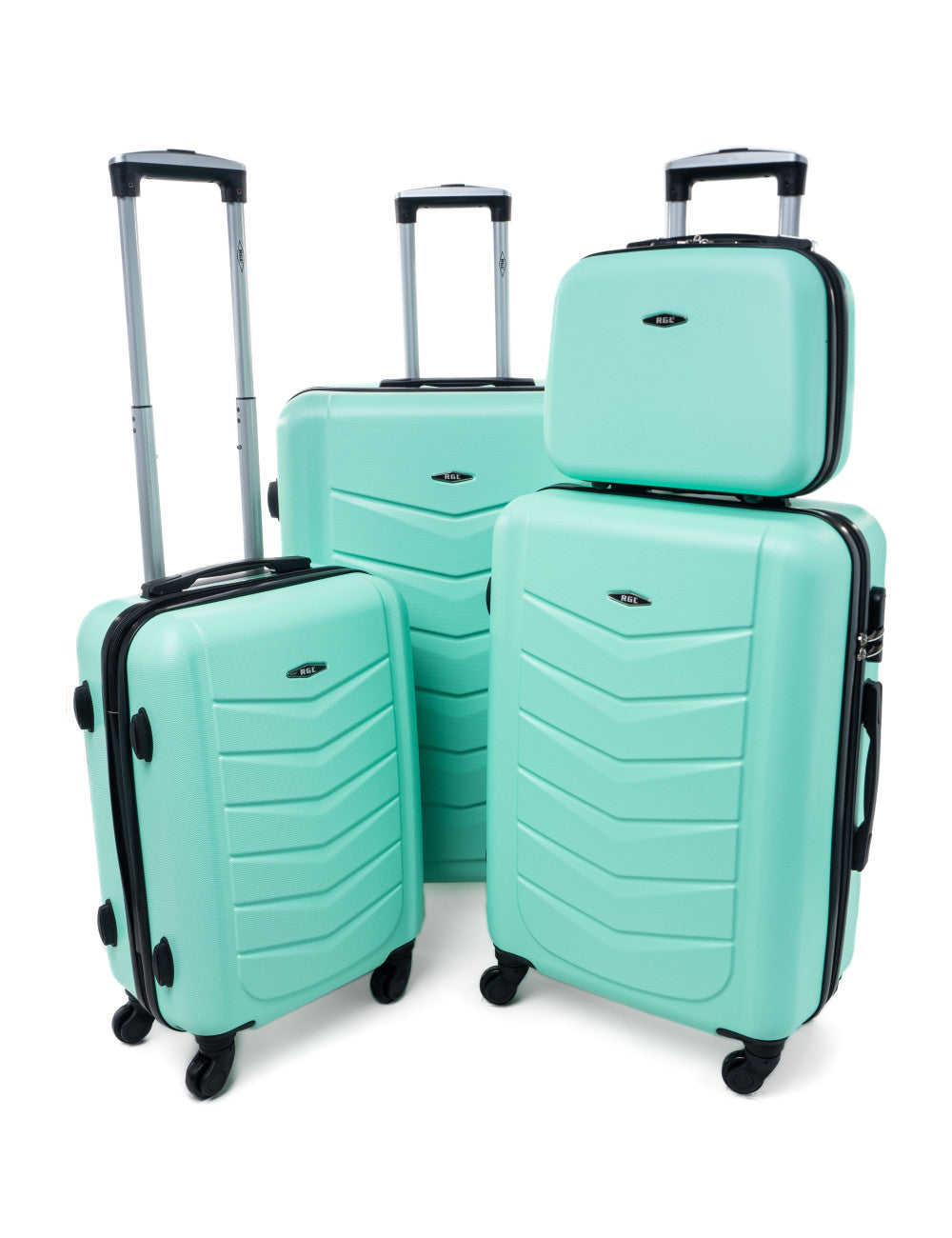 Lot de 3 valises rigides 520 + vanity case-set valises rigides-Mes-valises.com