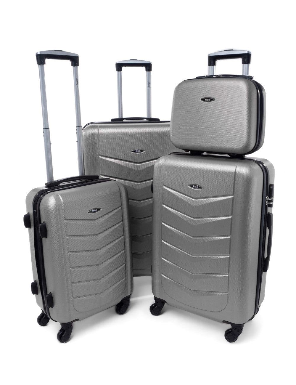 Lot de 3 valises rigides 520 + vanity case-set valises rigides-Mes-valises.com