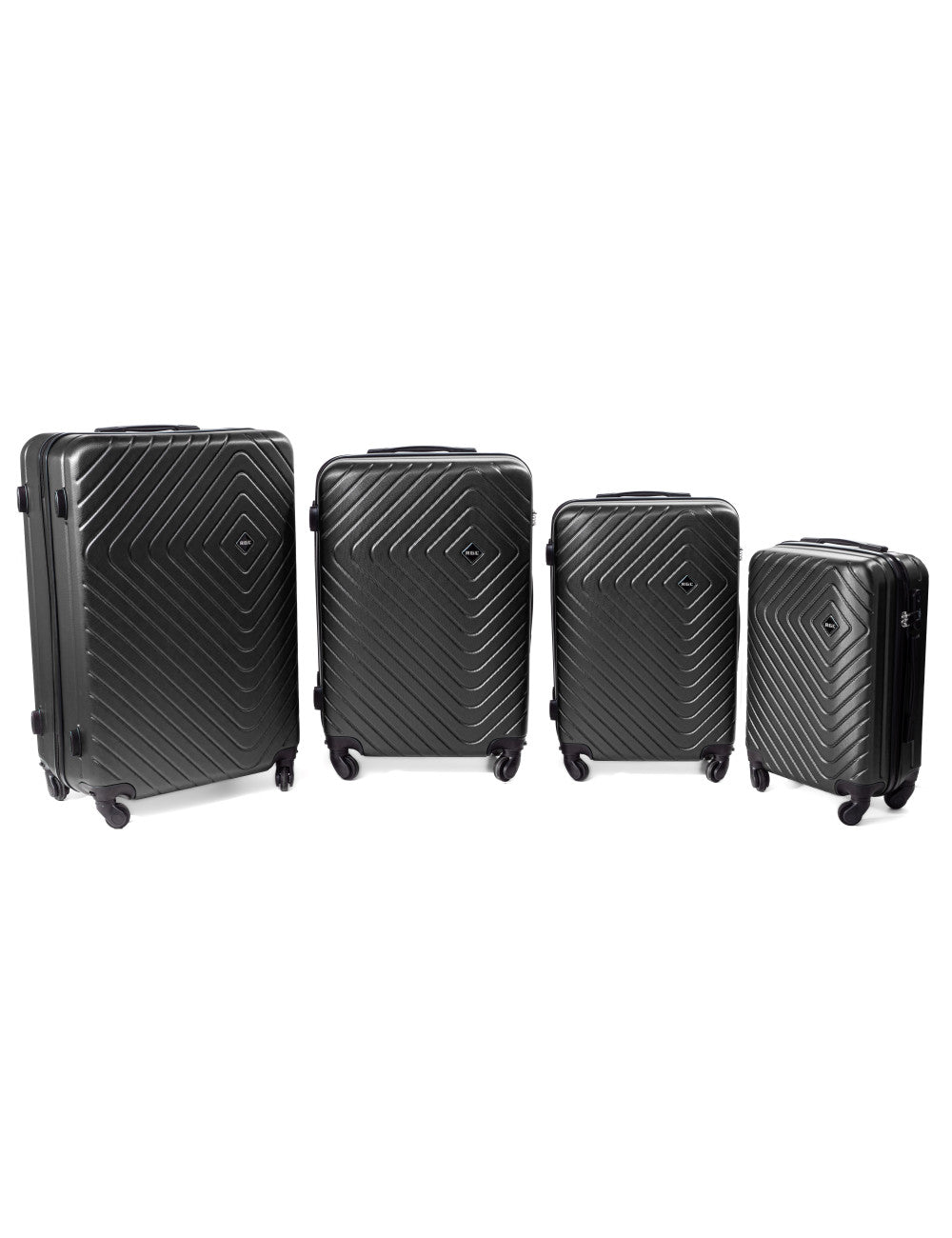 Set de valises rigides 4en1 741 | Ultra-résistantes-set valises rigides-Mes-valises.com
