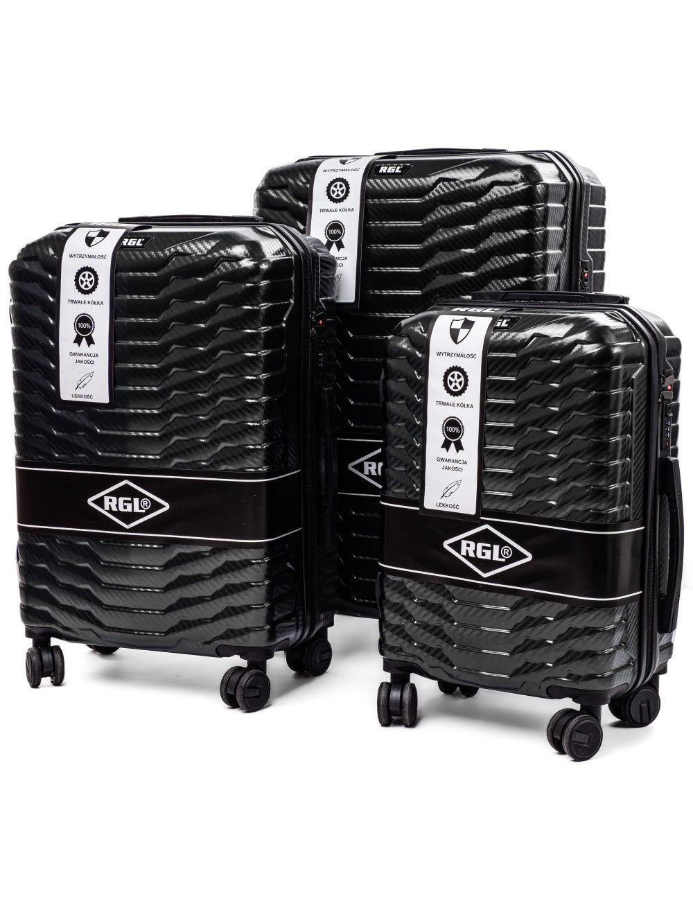 Lot de 3 valises rigides 3en1 PC2-set valises rigides-Mes-valises.com