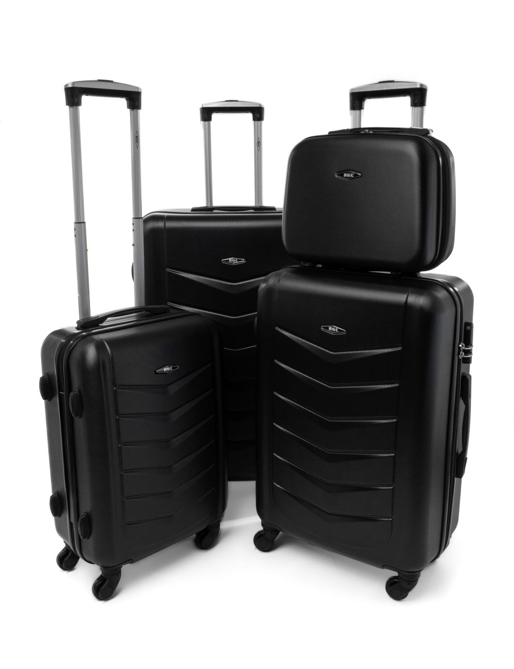 Lot de 3 valises rigides 520 + vanity case-set valises rigides-Mes-valises.com