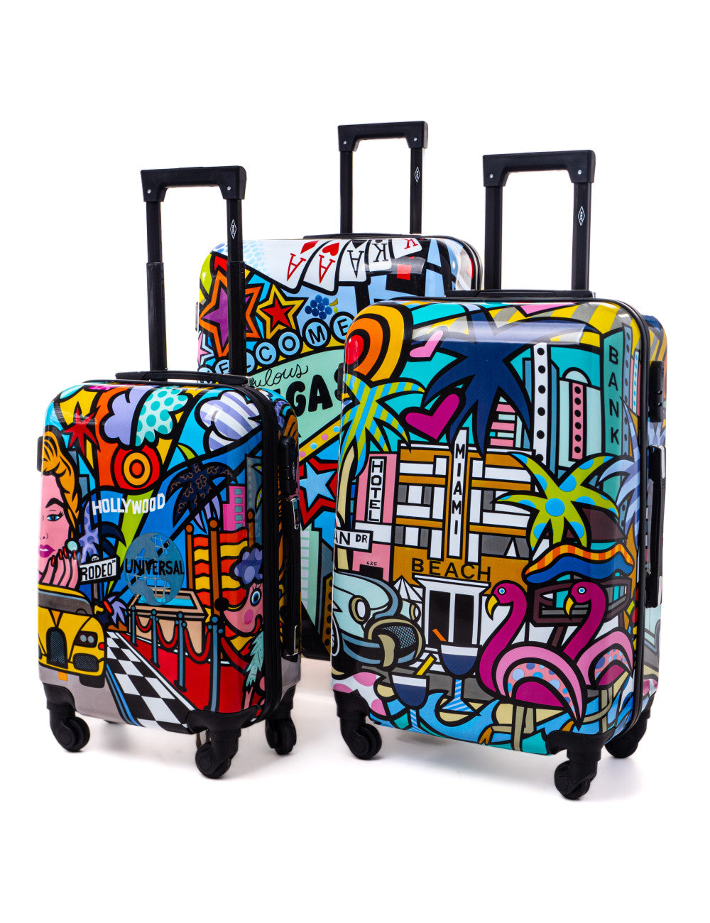 Set de valises rigides 5188 | ABS++ robuste-set valises rigides-Mes-valises.com