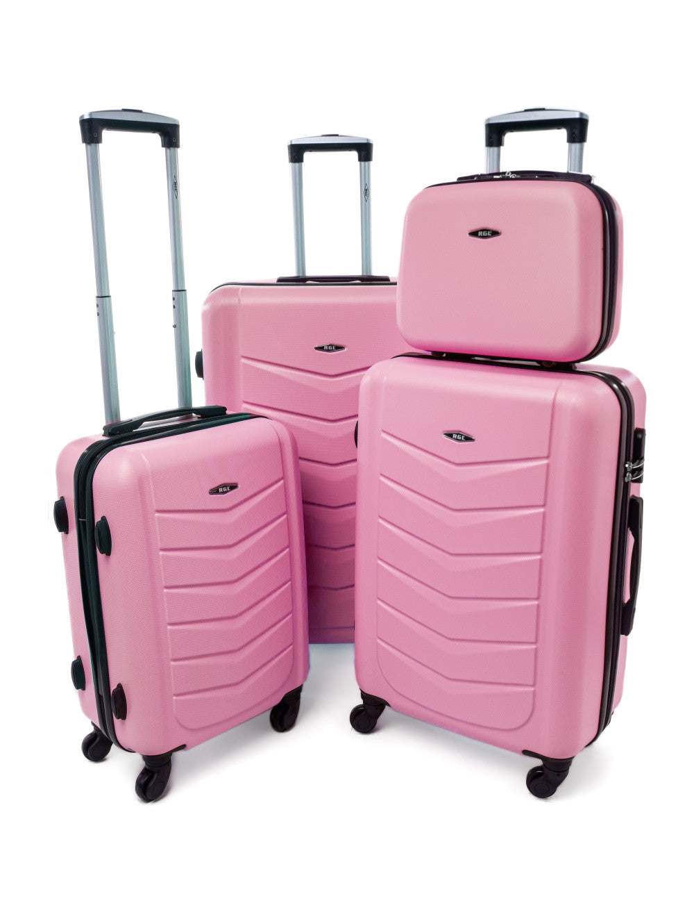 Lot de 3 valises rigides 520 + vanity case-set valises rigides-Mes-valises.com