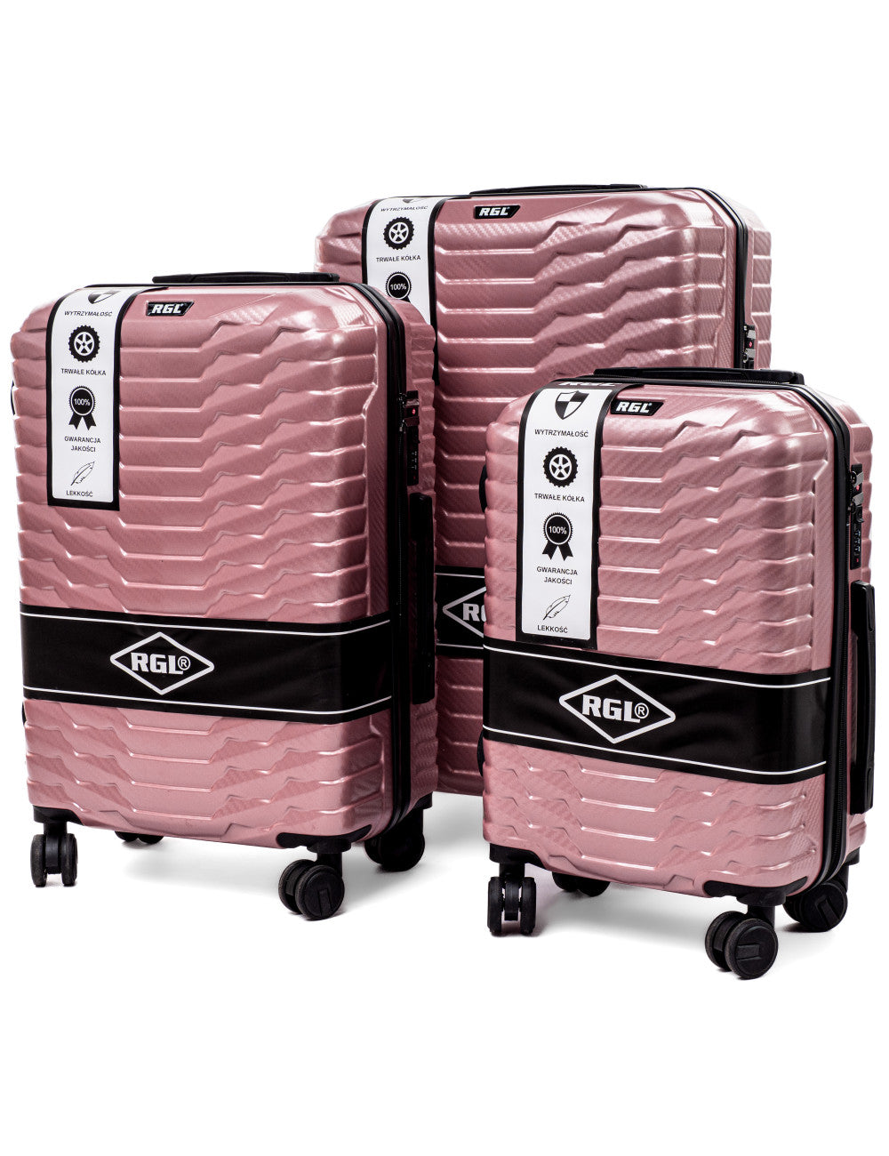 Lot de 3 valises rigides 3en1 PC2-set valises rigides-Mes-valises.com