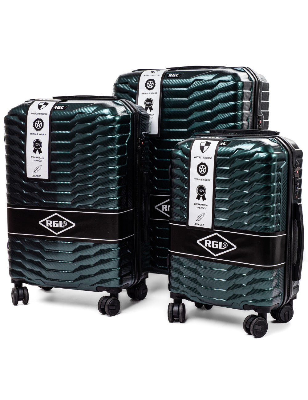 Lot de 3 valises rigides 3en1 PC2-set valises rigides-Mes-valises.com