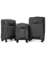 Set valises souple tissu S-030 | Résistantes et extensibles - Vignette | Mes-valises.com