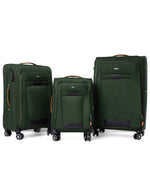 Set valises souple tissu S-030 | Résistantes et extensibles - Vignette | Mes-valises.com