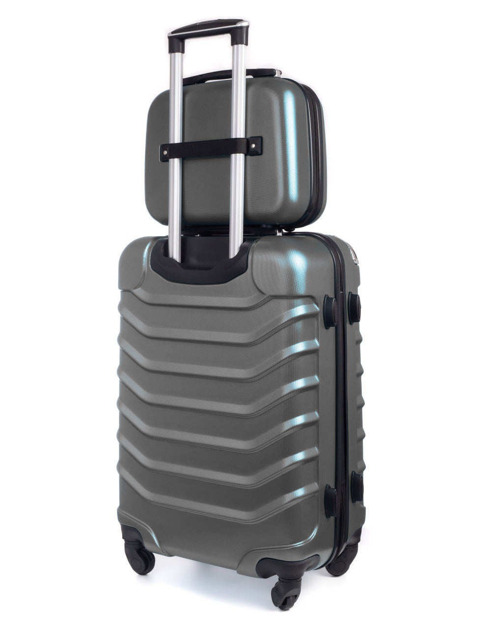 Lot de 3 valises rigides 520 + vanity case-set valises rigides-Mes-valises.com