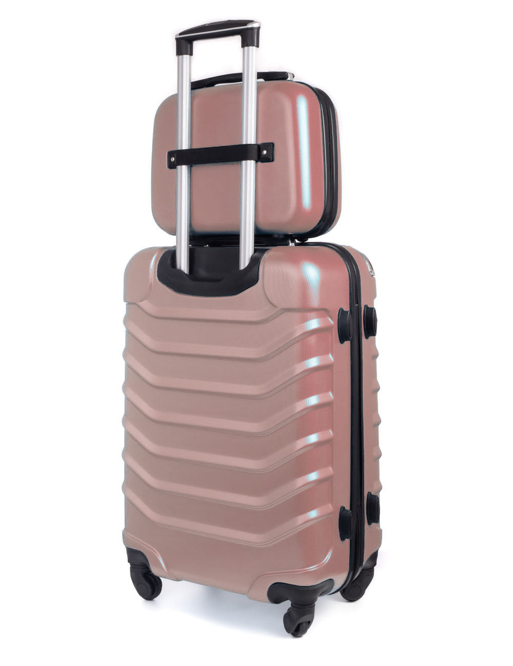Lot de 3 valises rigides 520 + vanity case-set valises rigides-Mes-valises.com